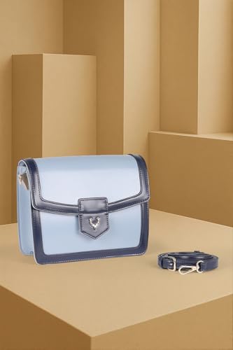 Image of Allen Solly Women's Compact Crossbody Sling Bag | PU Leather | Sleek Minimal Design | Adjustable Strap | Travel & Commute