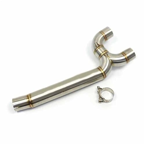 Sistema de escape completo para Yamaha FZ6 FZ6N FZ6S 2004-2009 con tubo intermedio de conexion