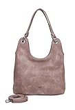 guess shopper taupe Fritzi aus Preussen Damen Lizz 03 Shopper, 24x38x10 cm