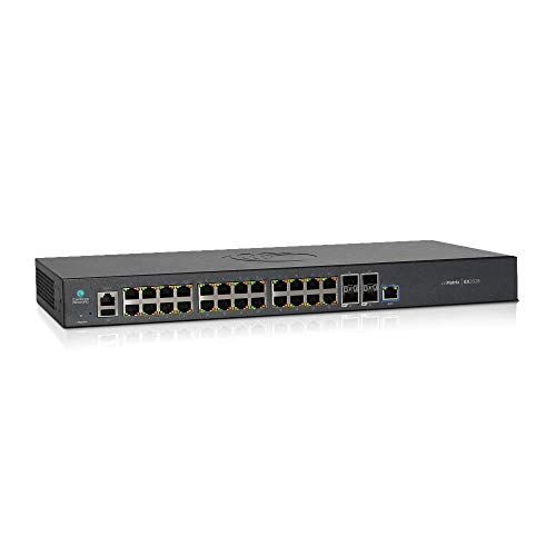 Image of Cambium Networks cnMatrix EX2028, Intelligent Ethernet Switch, 24 1G and 4 SFP+ Fiber Ports (MXEX2028XXAU)
