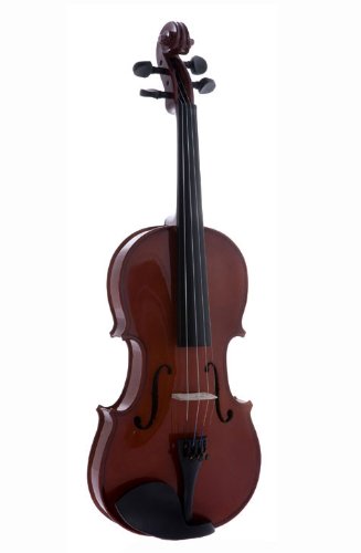 D'Luca VIOF14 Student Violin Outfit with Case and Bow 1/4