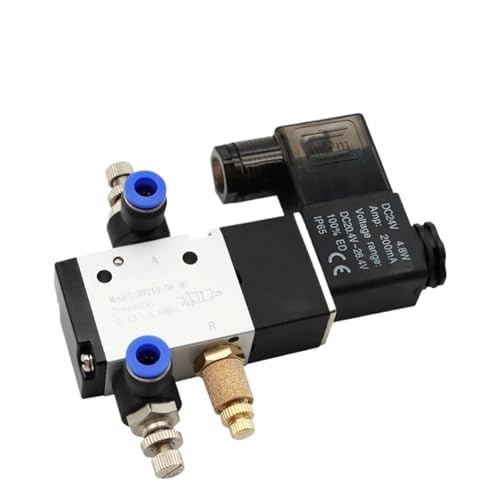 Électrovanne 3V210-08 DC24V à commutation rapide et régulation précise SL 4mm pour air - 3