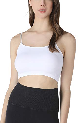 NIKIBIKI Women Seamless Classic Crop Top Bralette, Made in U.S.A, One Size