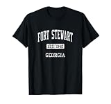 Fort Stewart GA J04 Vintage Athletic Sports Design T-Shirt