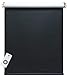 Produktbild Elektrisches Verdunklungsrollo, inkl. Akku-Motor, schwarz/weiß, 100% Blickdicht, Befestigung an Fensterflügeln ohne Bohren, 125x220 cm (1 ST)