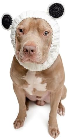 Zoo Snoods Panda Costume - Warm Knit Dog Snood Wrap for Pets, Nec...