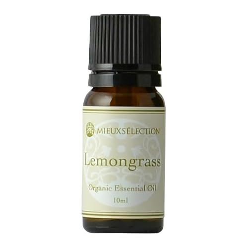オーガニックエッセンシャルオイル レモングラス (10ml, レモングラス)の商品画像（Amazon）