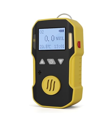 ポータブル産業用 ガス検知器 O2 ガス漏れ分析装置 家庭用キッチンセキュリティ用 3 つのアラーム 多機能