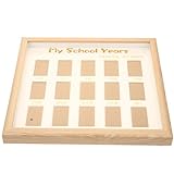 DECORNIJIA Marco de Fotos para Graduación y Álbum de Años Escolares, Diseñado para Recuerdos Infantiles y Celebraciones como Cumpleaños y Navidad