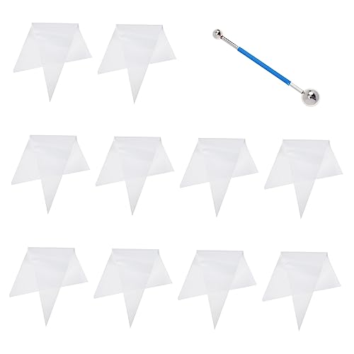 HEMOTON 20piezas Bolsa Mampostería Reforzada Para Lechada De Azulejo Bolsas Plásticas De Cemento Gruesas y Resistentes Para Aplicación y Sellado Construcción