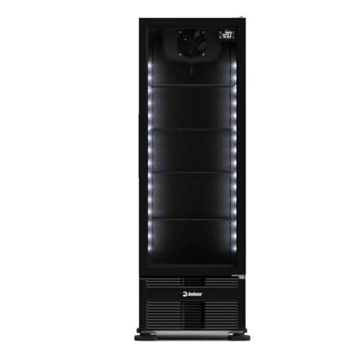 Cervejeira Imbera 400 Litros Porta De Vidro Full Black Ccv290-127v