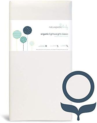 Naturepedic No Compromise Organic Cotton Classic Lightweight Crib Mattress