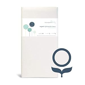 Naturepedic No Compromise Organic Cotton Classic Lightweight Crib Mattress by Naturepedic