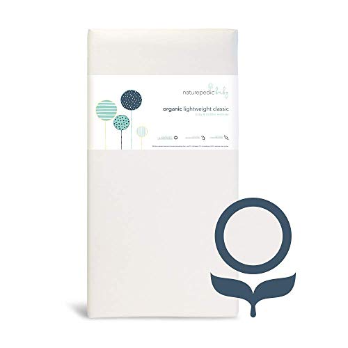 Naturepedic Organic Baby Crib Mattress - Lightweight Infant & Tod...