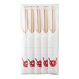 アンドエヌイー(&NE) 美濃和紙 祝箸 ハレとケ sen 梅結び 5膳セット 長さ24cm 日本製 お正月 もてなし 来客 お食い初め おしゃれ おせち 使い捨て こどもの日 両口 NAD-333-SE