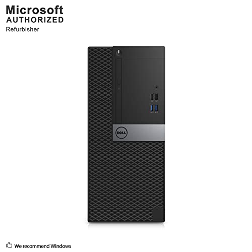 Dell Optiplex 7040 Mini Tower Pc, Intel Quad Core I7 6700-3.2 Ghz,16Gb Ddr3L Ram, 256Gb Ssd, Wifi, Windows 10 Pro (Renewed) #TOP1