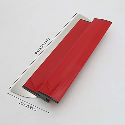 Drywall Skimming Blade, 40cm High Grade Smoothing Spatula with Z-Shaped Handle - Image 3