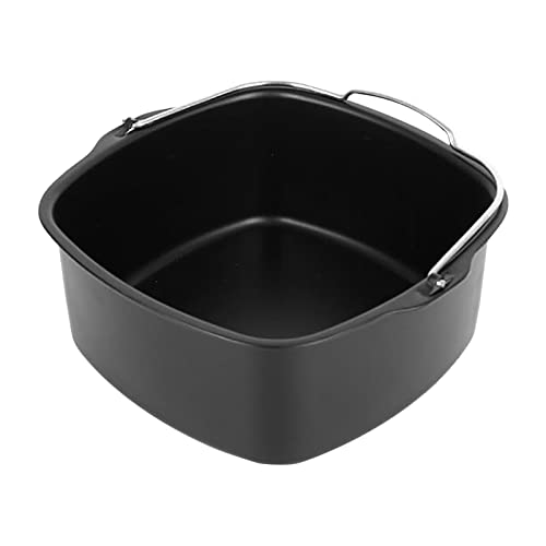 adawd Accesorios para freidora de Aire, Molde para Magdalenas, Molde para Pizza, Canasta para Hornear, Olla para freidora, Molde para Hornear, Barril para Pasteles Conveniente para guisos, Pasteles Cover