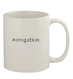 #erogation - 11oz Ceramic White Coffee Mug, White