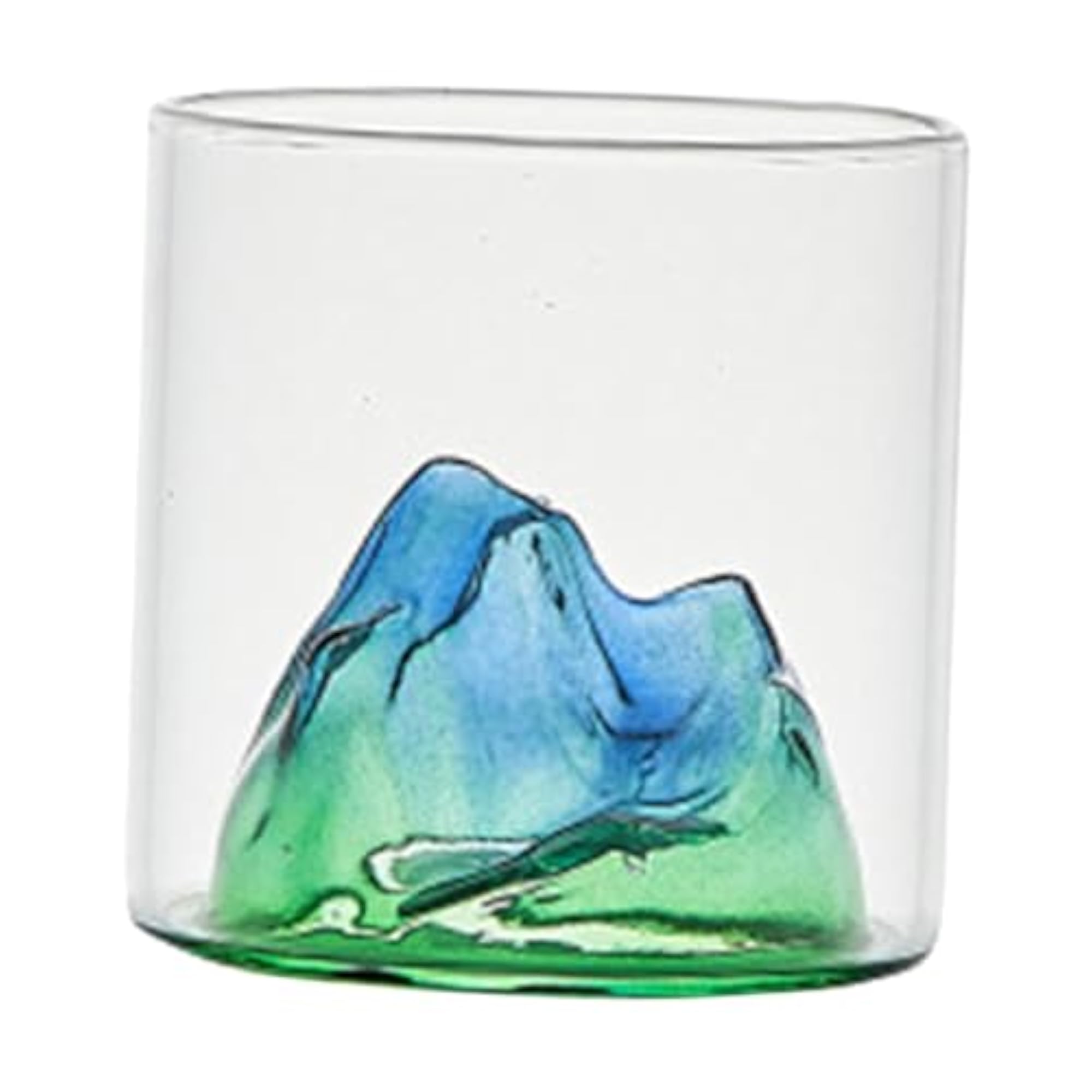 Creative Mountain Style Wine Glass Tea Cup for Entertaining