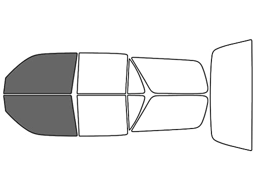 Rvinyl Window Tint Kit Compatible with Toyota 4Runner 1996-2002 - Front Precut Kit - 35%