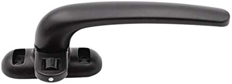 Window Handle,Window Handles for Upvc Windows Door and Window Handle Lock Casement Window Lock Wheel Handle Black