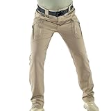 Mens Hiking Pants Lightweight Quick Dry Breathable High Stretch Multi Pockets Cargo Work Pants for Men Tactical Pants Outdoor Trekking Fishing Hiking