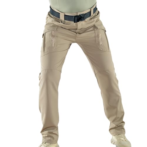 Men's Summer Lightweight Quick Dry Fit Stretch Breathable Work Pants