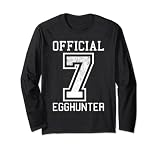 7. Geburtstag, Ostertag, Eierköcher, Bday, Jungen, Mädchen, Kinder Langarmshirt