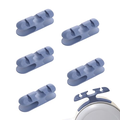 Organisateur De Câbles Pour Appareils Électroménagers | 5 Pièces Enveloppe Adhésive,Organisateur Et Enrouleur De Fils - Pour Cafetière Blender Bureau Mixeur Friteuse À Air Maison