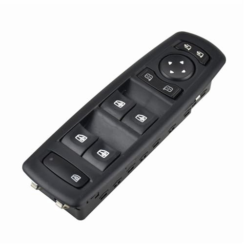 Interrupteur de vitre électrique noir pour Renault Fluence 2008-2016 commande de lève-vitre