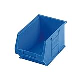 Barton Storage TC3 Container Bin Heavy Duty Polypropylene W240xD150xH132mm Blue Ref 10031 [Pack of 10]