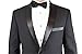 House of St. Benets Slim Fit Tuxedo - Black, 40 Regular
