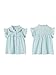 Mud Kingdom Toddler Girls Skirt Set Floral Ruffle Sleeveless Fashion Summer Holiday Blue 4T