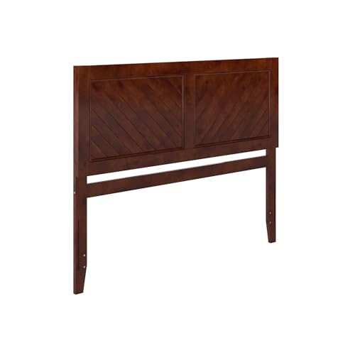 AFI Canyon Queen Solid Wood Rustic Farmhouse Headboard Walnut