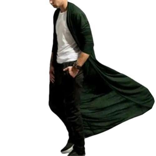 Manteau cardigan pour homme coupe épurée longueur cheville