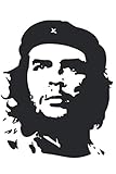 CHE GUEVARA - NOTEBOOK: Black/white notebook to write in, lined pages, printed spine, great birthday or christmas gift for any fan of this iconic man & image