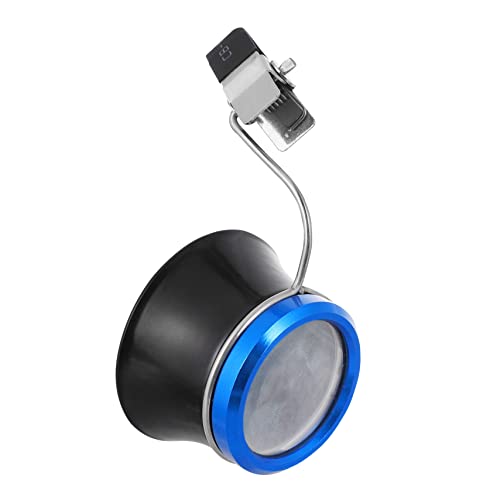 Beatifufu Clip-on Eyeglass Loupe Jewelers Magnifier Watch Repairing Tool Small Size Lightweight Durable for Watchmaker