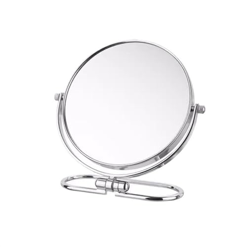 Espejo de maquillaje plegable de pared para ganar espacio en el baño 2