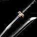 HERO SWORD Advanced Nugui Polishing Shura Sabre Razor Sharp Clay Tempered T10 Steel Katana Real Hamon Razor Sharp Samurai Sword Authentic Japanese Knives Combat Ready
