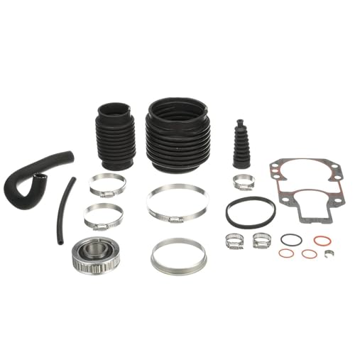Quicksilver 803099T1 Stern Drive Transom Seal Repair Kit for MerCruiser Alpha One Gen II Stern Drives with Exhaust Bellows
