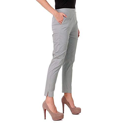 Image of SriSaras Women's Premium Cotton Trousers /Pants