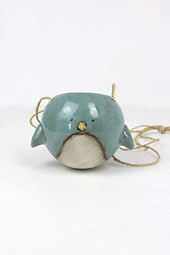 Kalalou 43237-2 Bluebird Hanging Planter Pot thumb #1