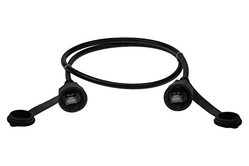 Cable SF Cat6 SSTP 15ft Outdoor Patch Negro miniatura 1