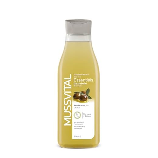 MUSSVITAL Essentials, Gel de Baño, Avena, 750 ml
