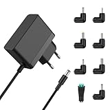 9V 2A Netzteil Ladegerät Kompatibel mit Christopeit AL 2 AX7000 Heimtrainer Ergometer/Kettler Axos Cross P/Giro P AXOS Cycle P Crosstrainer JAD-0900500E / Laptop Lautsprecher Monitor 1.5M Ladekabe