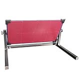 Portable Desktop Table Tennis Rebound Board Rebounder with 8 Red Rubbers, Improved 2nd Generation Pingpong Return Board Self Training Equipment, Strong Steel Frame | Easy to Install