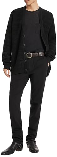John Varvatos Men's Gerard Cardigan Sweater3