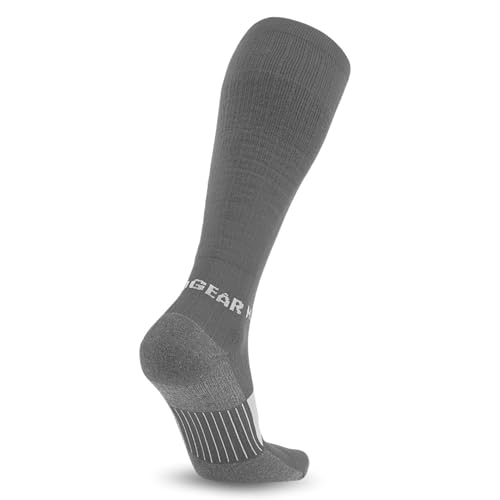 Image of MudGear Graduated Compression Socks, Durable, Sweat-Resistant OCR Performance Socks with Cushioned Footbed, Made in USA