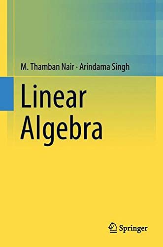 Buy Linear Algebra — BookShops.in